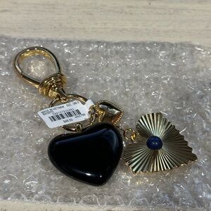 Madewell heart cluster bag charms